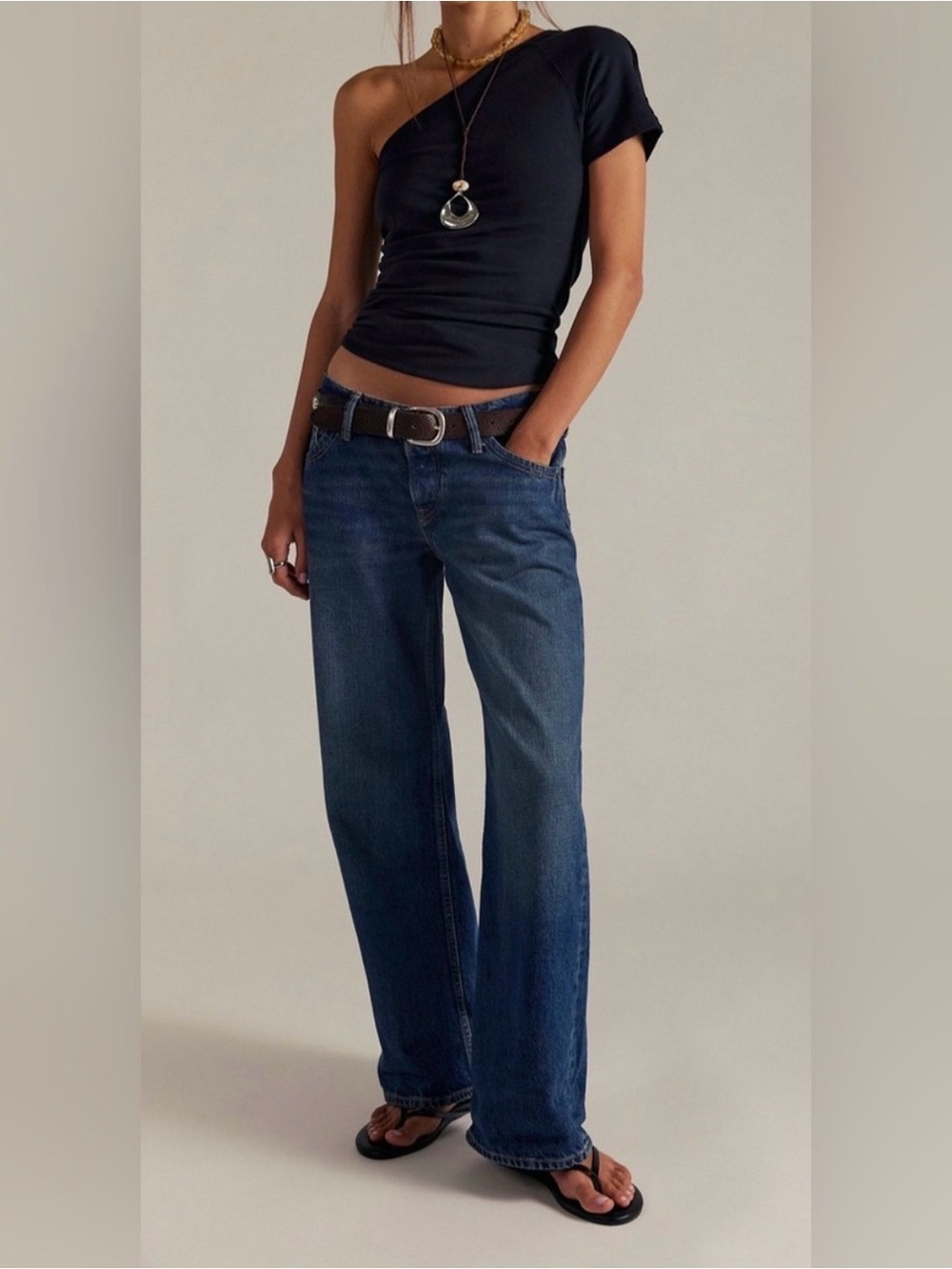 NWT Free People We The Free Tennessee Low Rise Boyfriend Jeans - Size 30